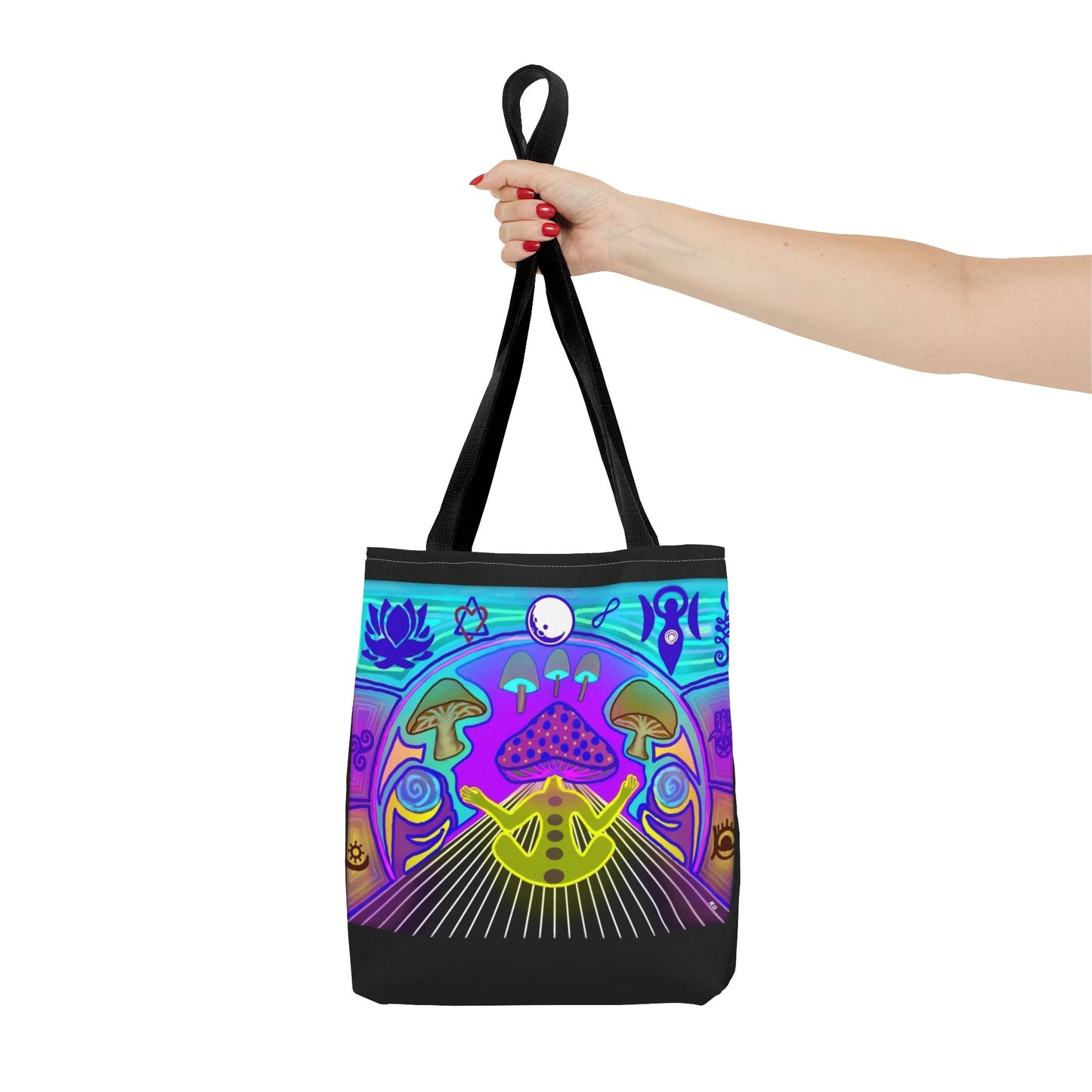"Psychedelic Ink Trip" Tote Bag