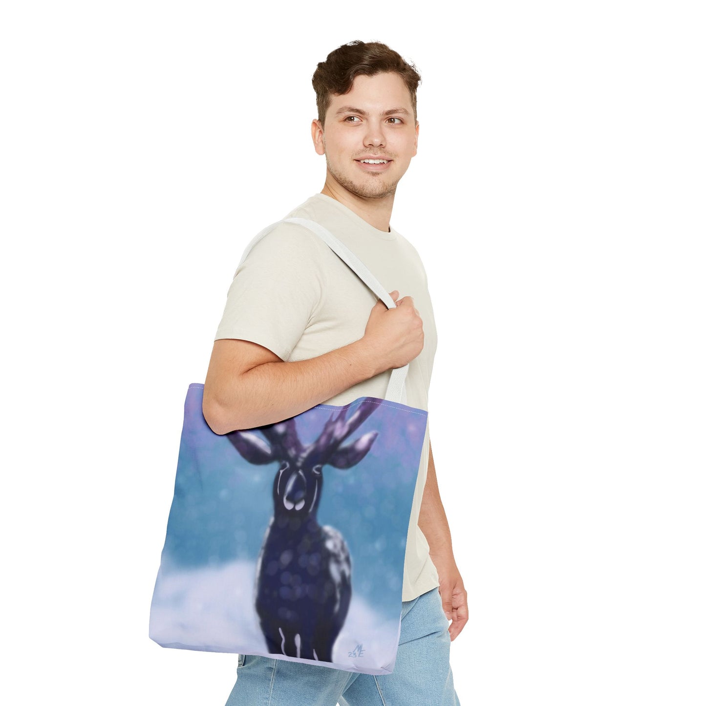 "First Snow" Tote Bag