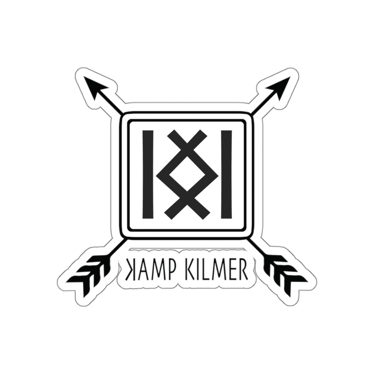 "Kamp Kilmer" Kiss-Cut Stickers