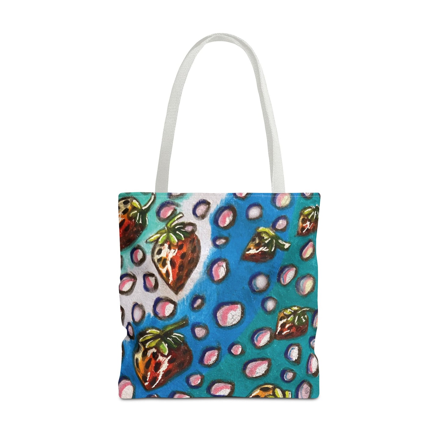 Strawberry Bubbles Tote Bag