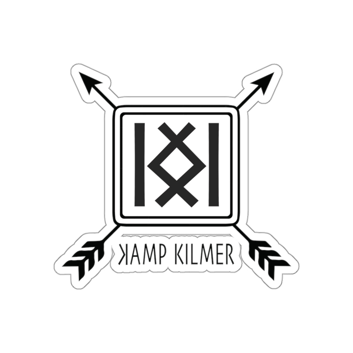 "Kamp Kilmer" Kiss-Cut Stickers