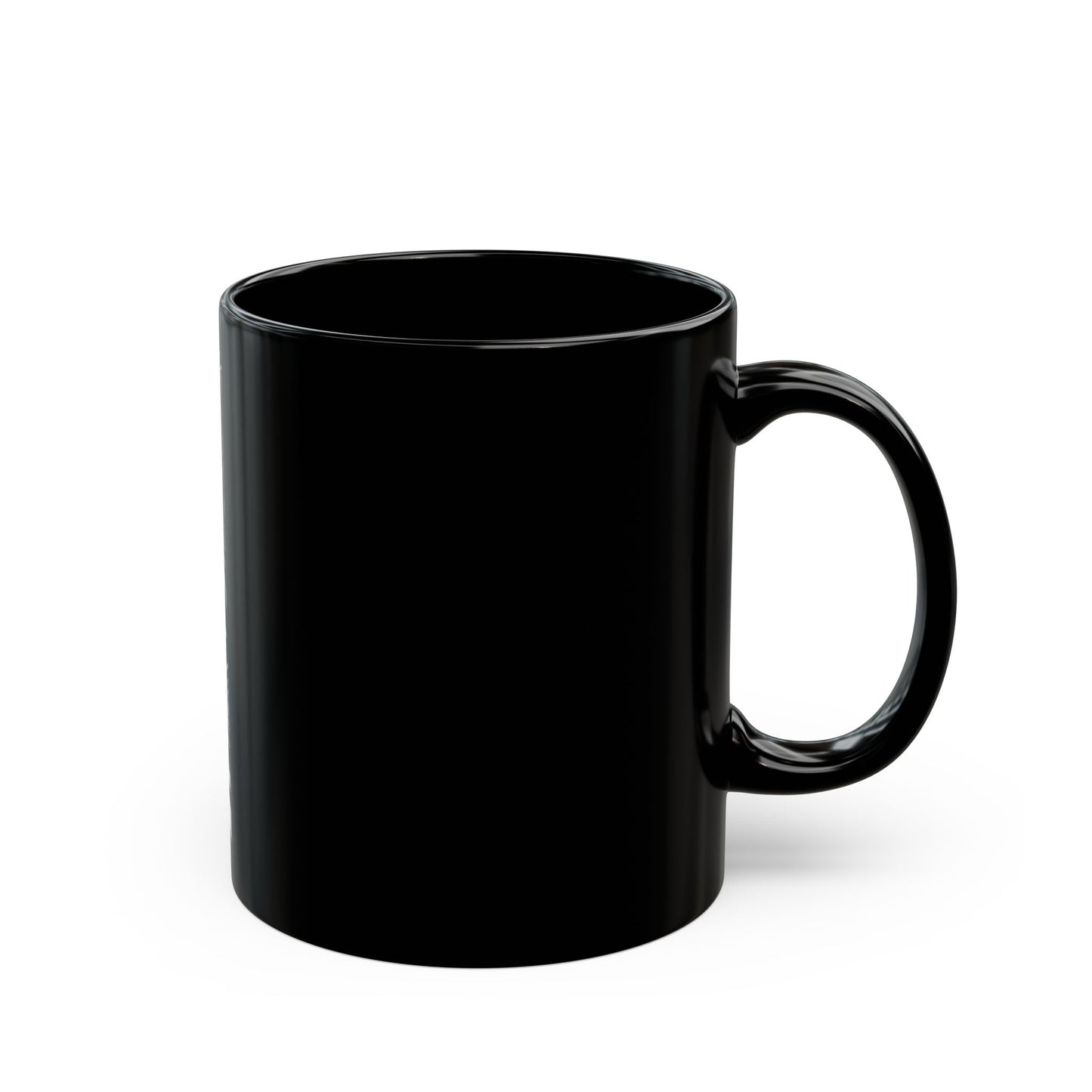"Ink Trip" Black Ceramic Mug 11oz