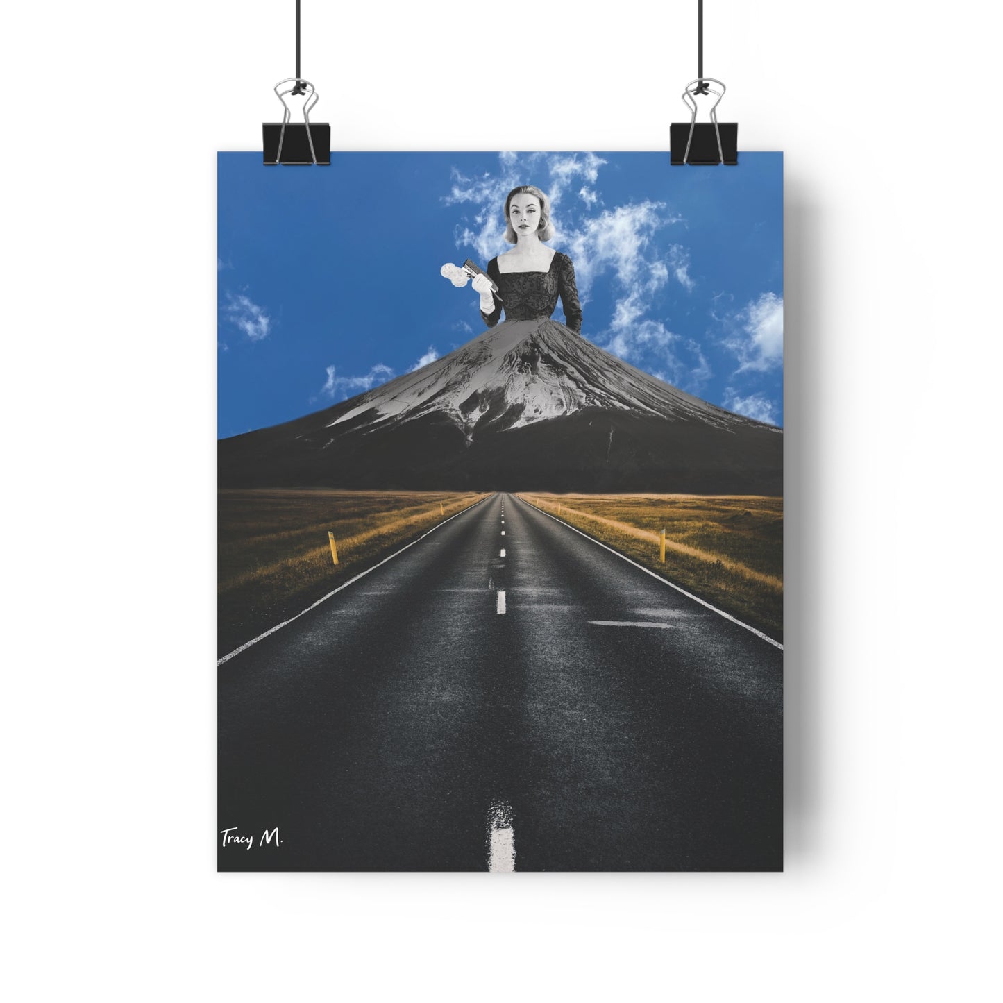 "Mountain Skirt" Giclée Art Print