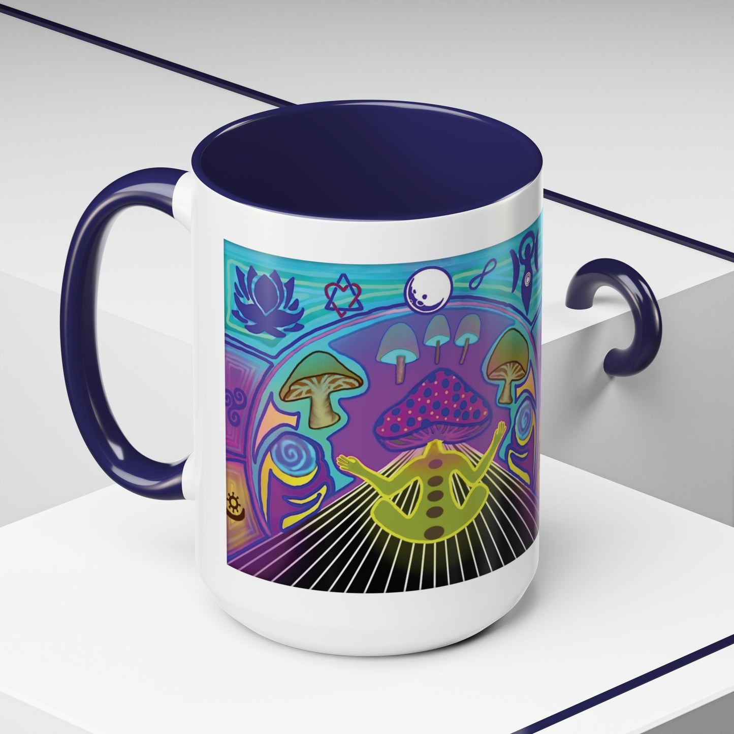 "Psychedelic Ink Trip" Coffee Mug