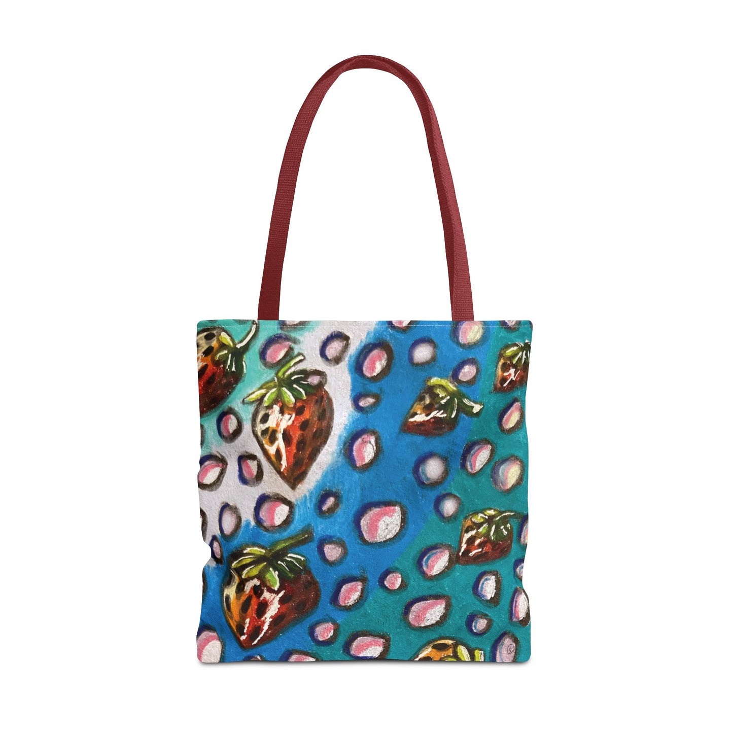 Strawberry Bubbles Tote Bag