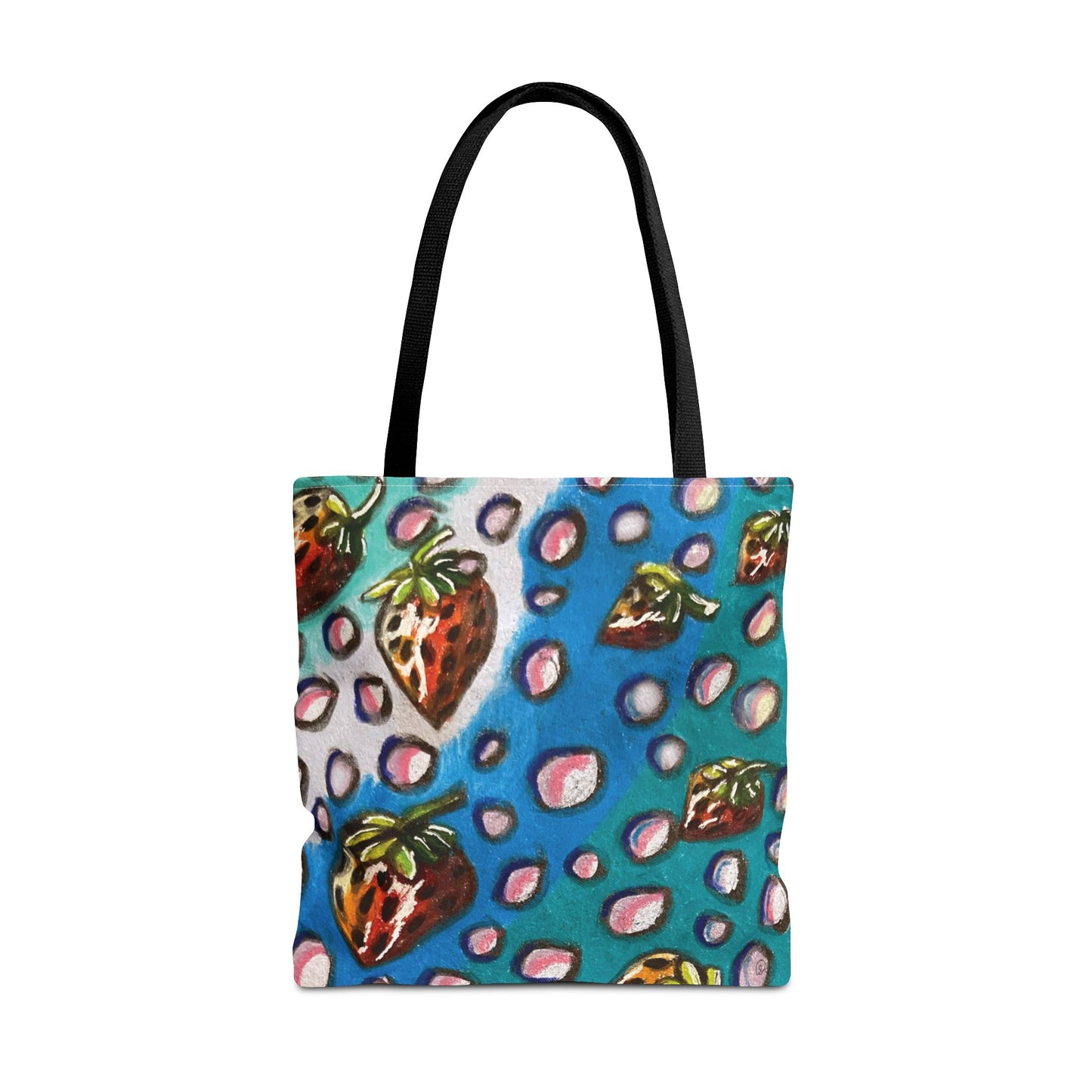 Strawberry Bubbles Tote Bag