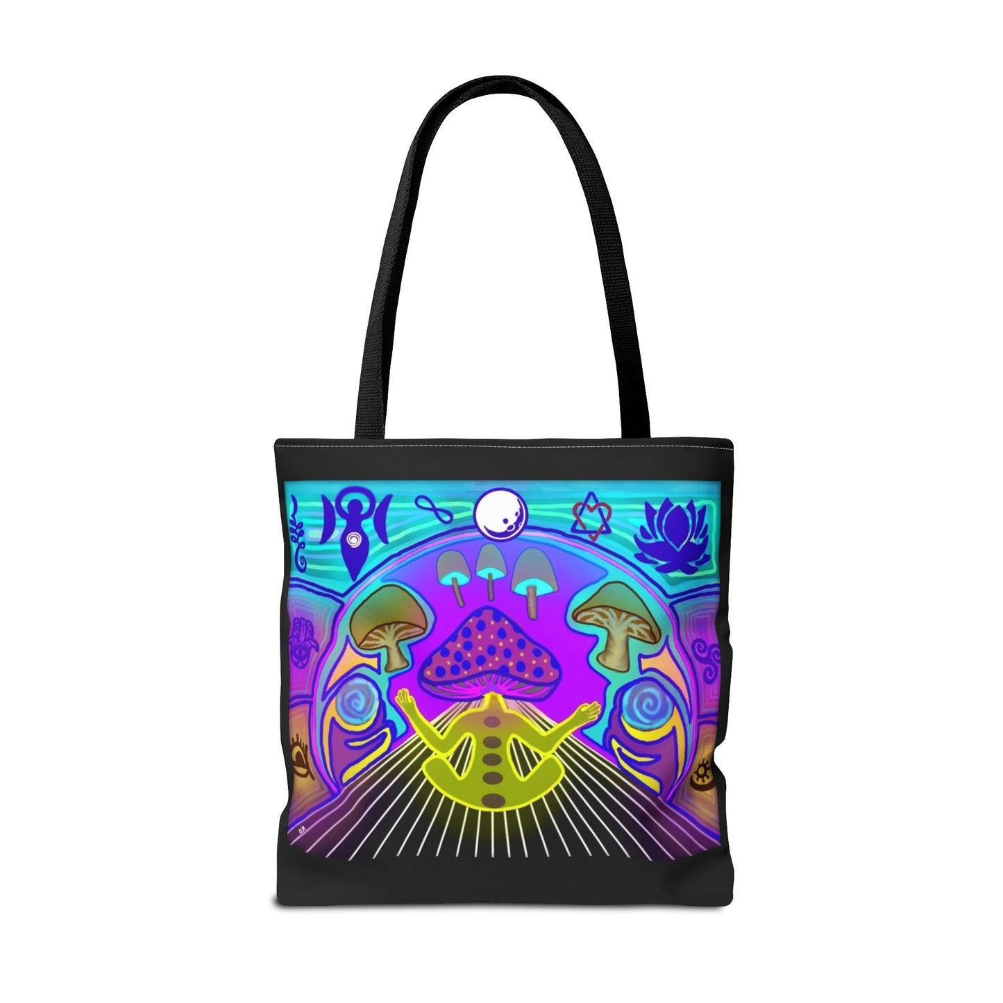 "Psychedelic Ink Trip" Tote Bag