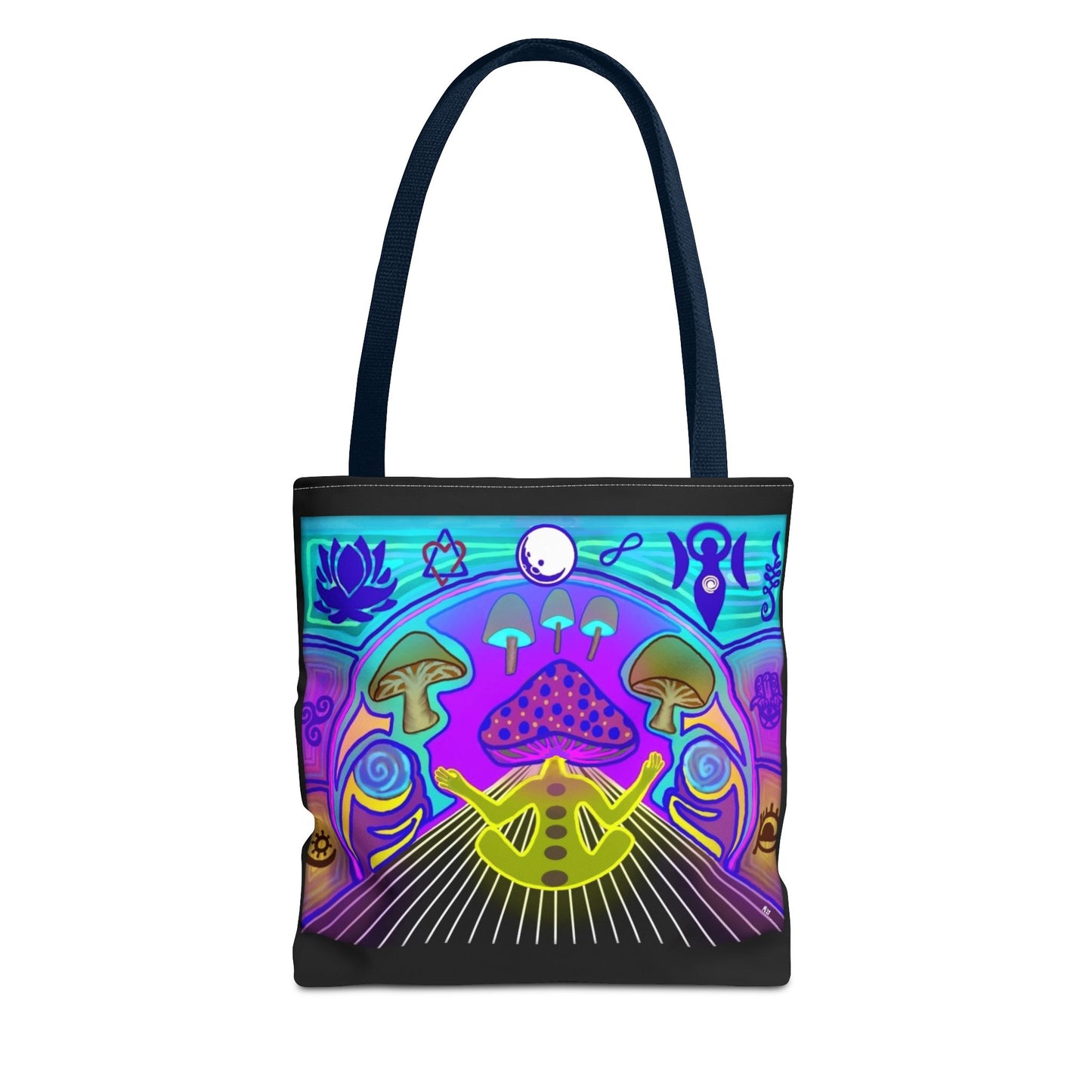"Psychedelic Ink Trip" Tote Bag