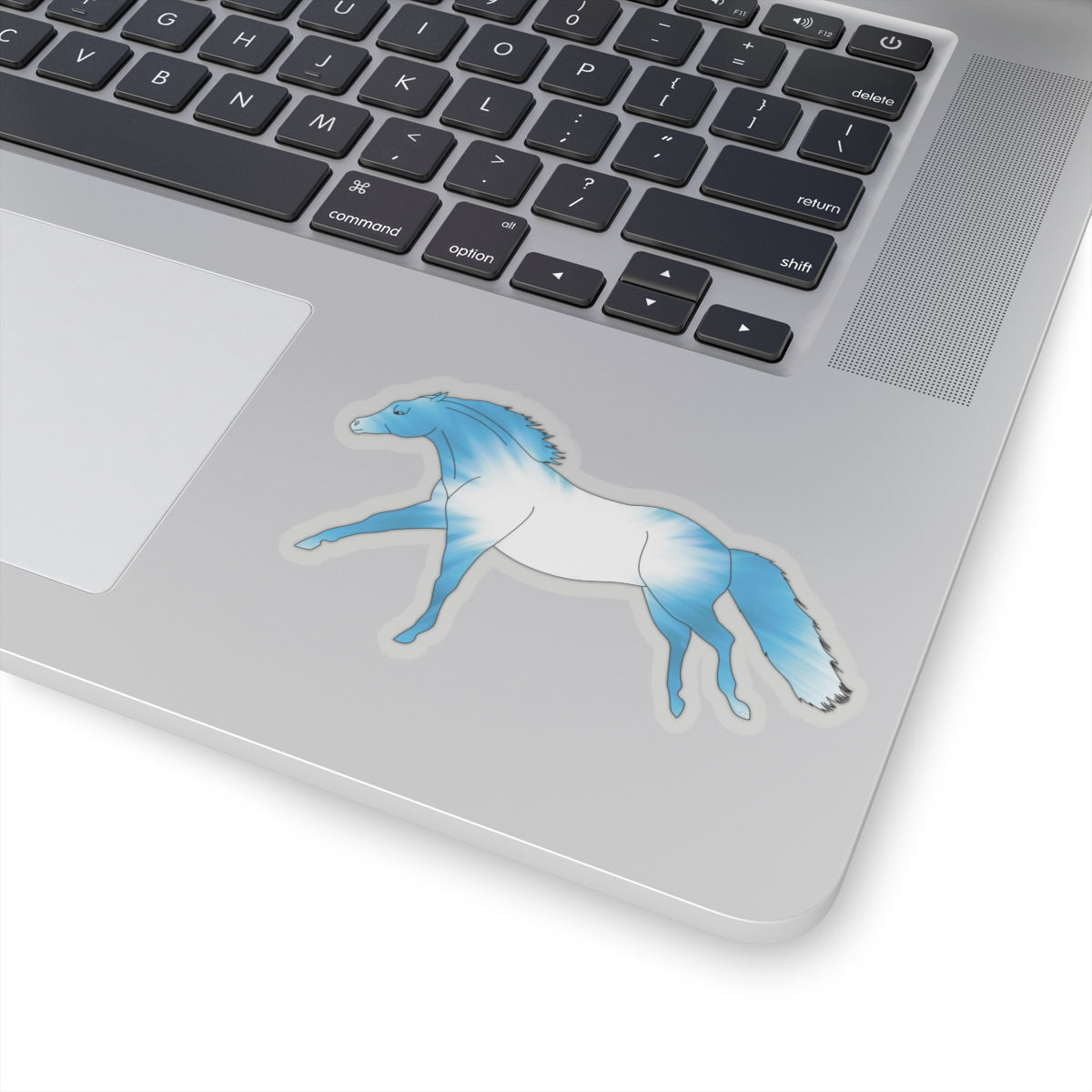 "Untethered Turquoise Horse" Kiss-Cut Stickers