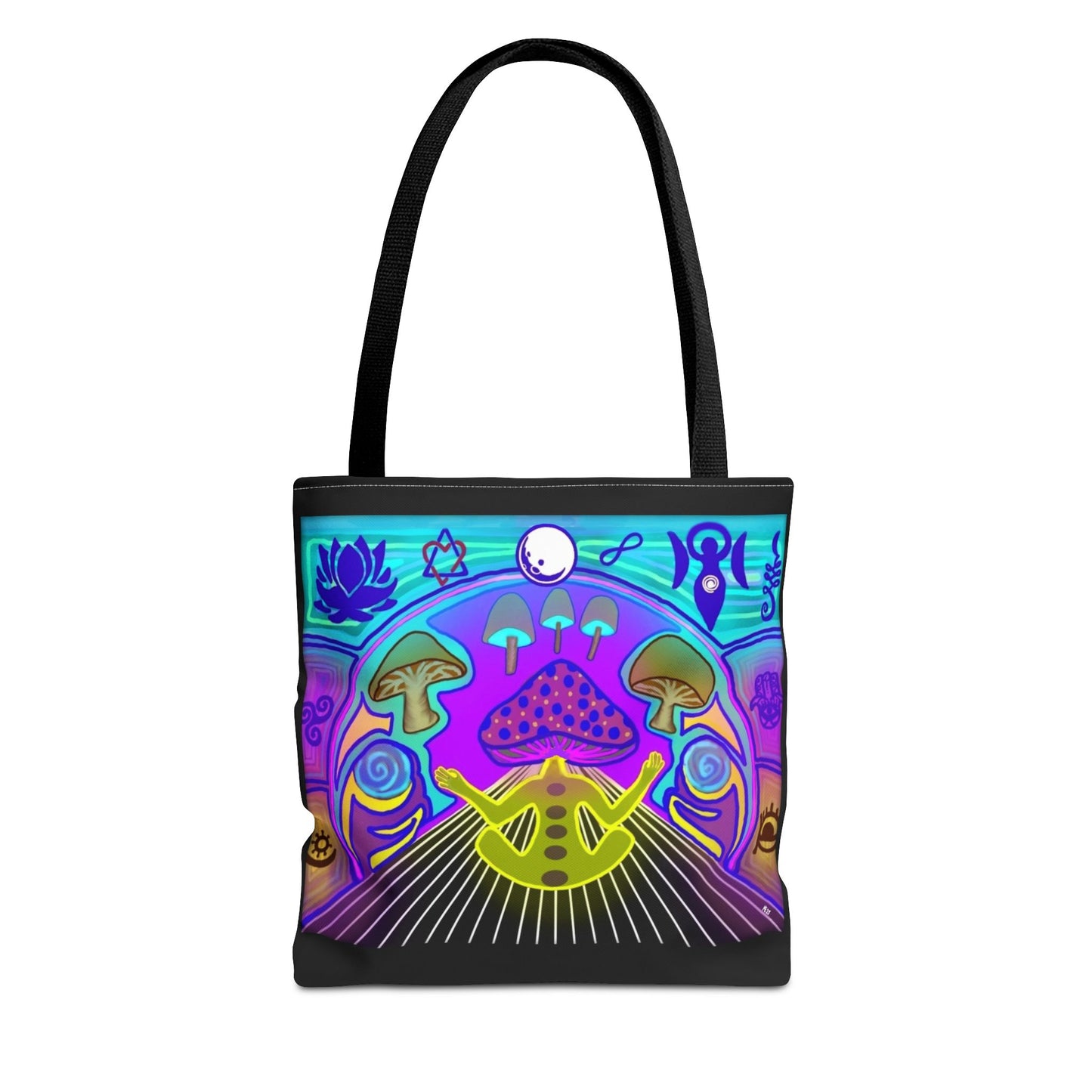 "Psychedelic Ink Trip" Tote Bag