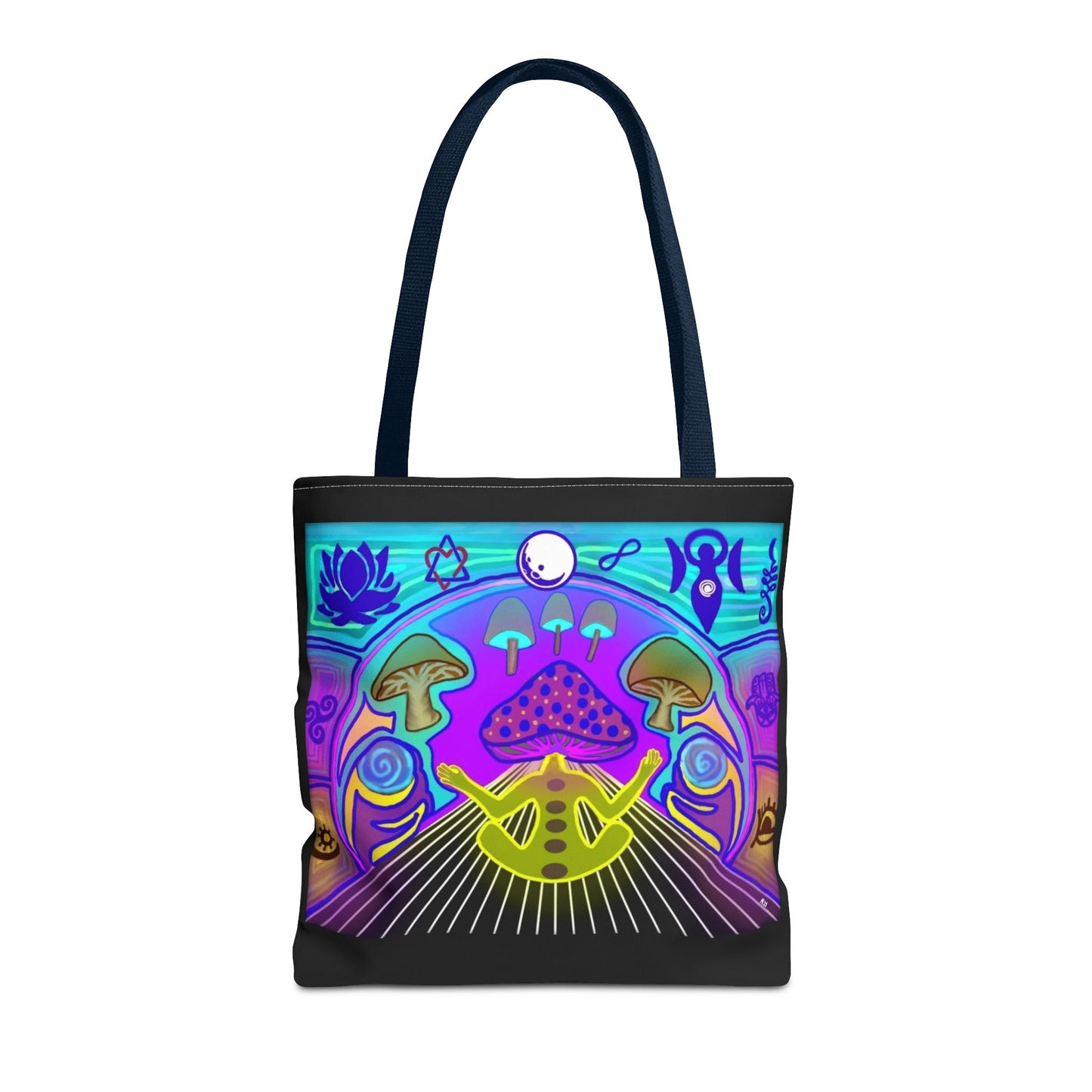 "Psychedelic Ink Trip" Tote Bag