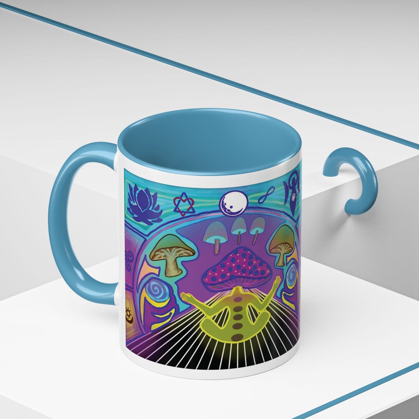 "Psychedelic Ink Trip" Coffee Mug