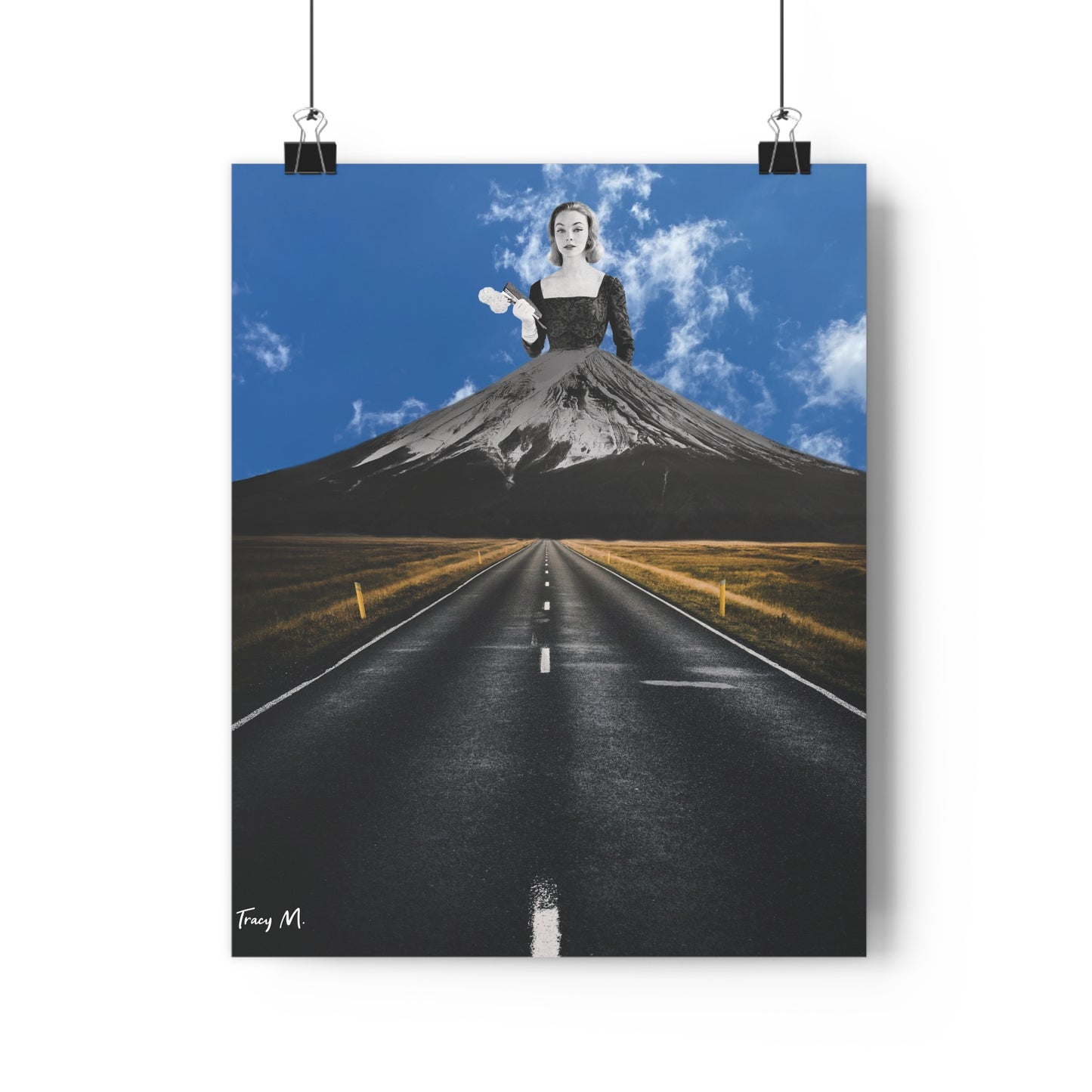 "Mountain Skirt" Giclée Art Print