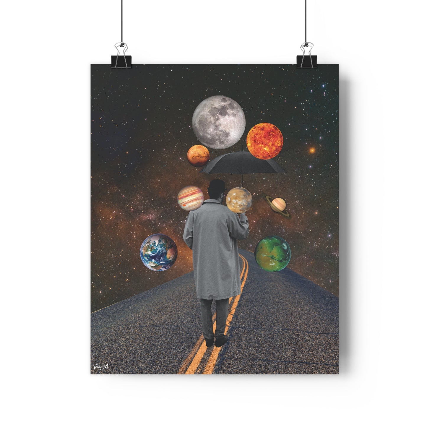 "Raining Planets" Giclée Art Print