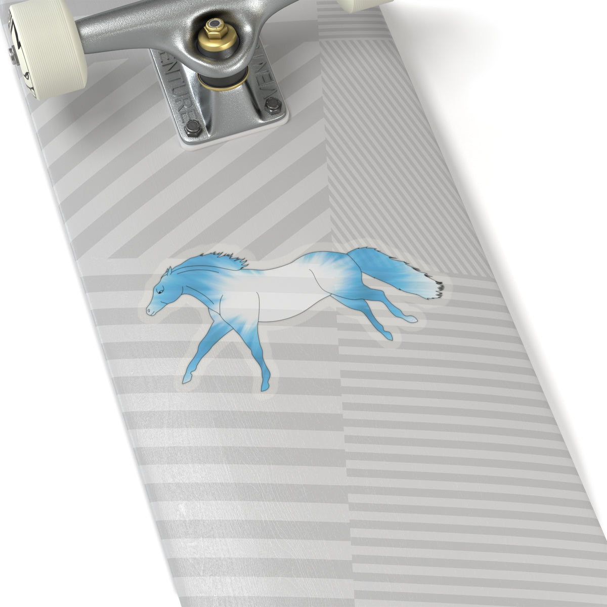 "Untethered Turquoise Horse" Kiss-Cut Stickers