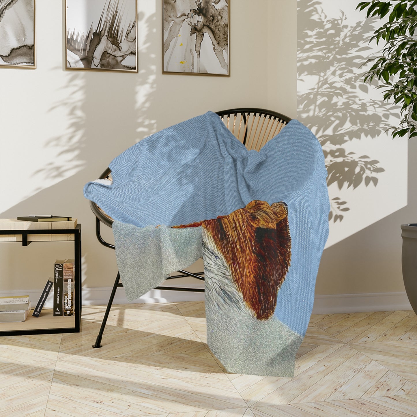 "Sweet Blessings" Velveteen Minky Blanket