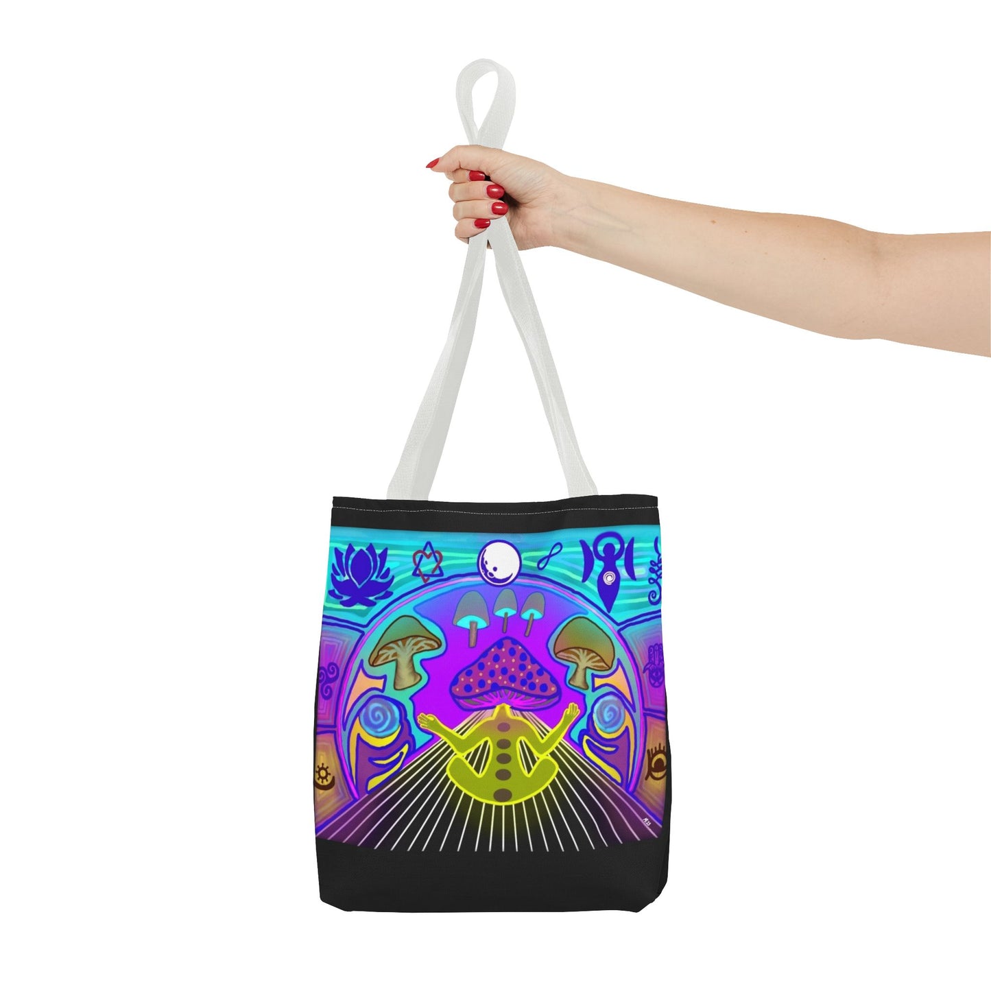 "Psychedelic Ink Trip" Tote Bag