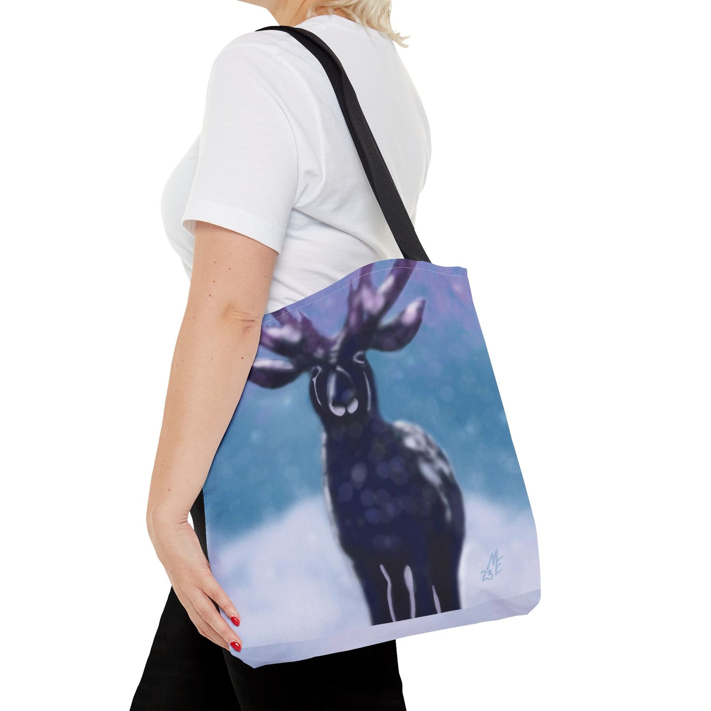 "First Snow" Tote Bag