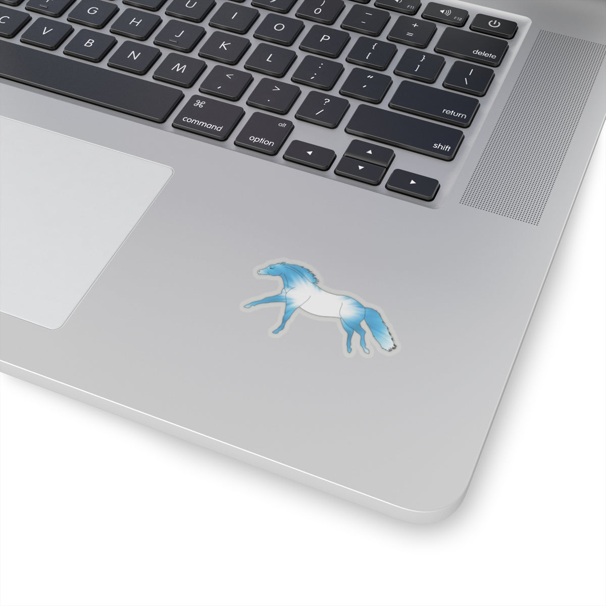 "Untethered Turquoise Horse" Kiss-Cut Stickers