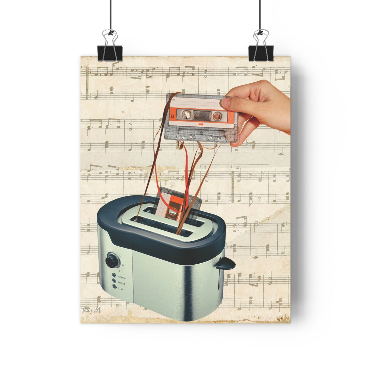"Toasted Tape Cassettes" Giclée Art Print