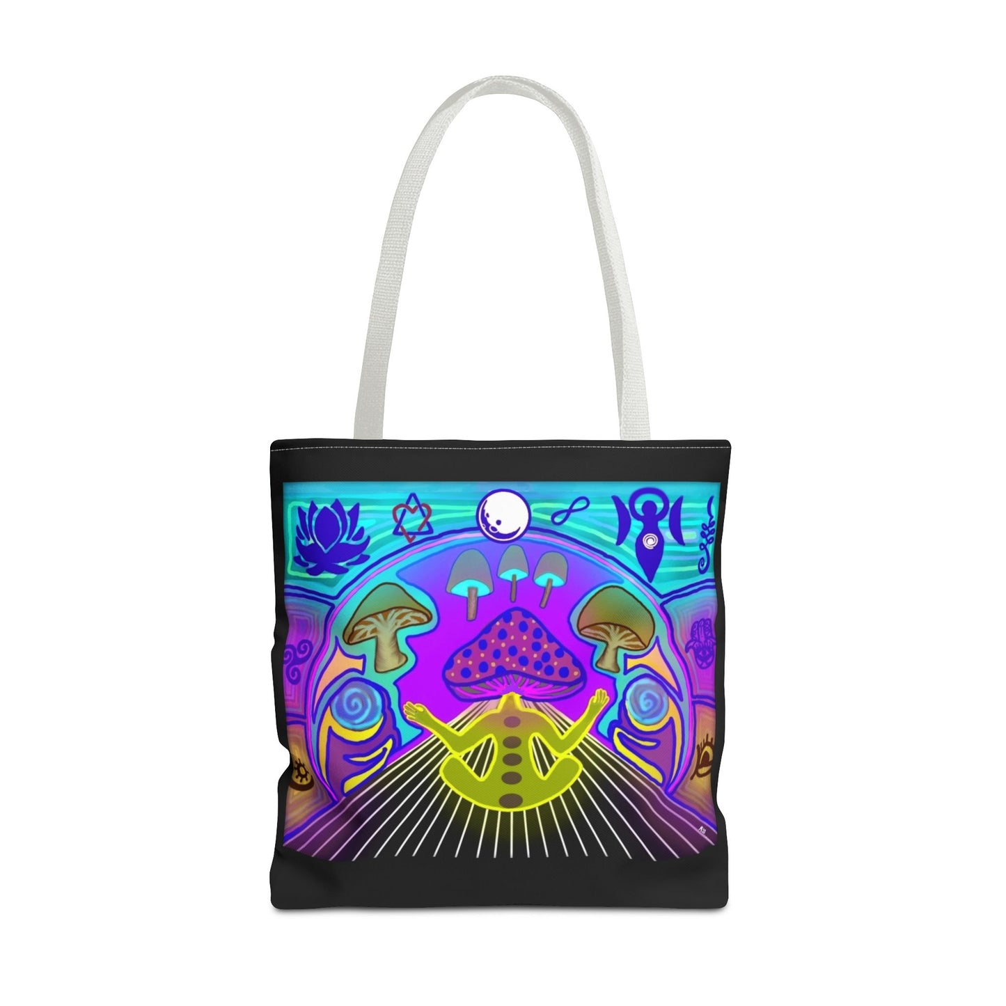 "Psychedelic Ink Trip" Tote Bag