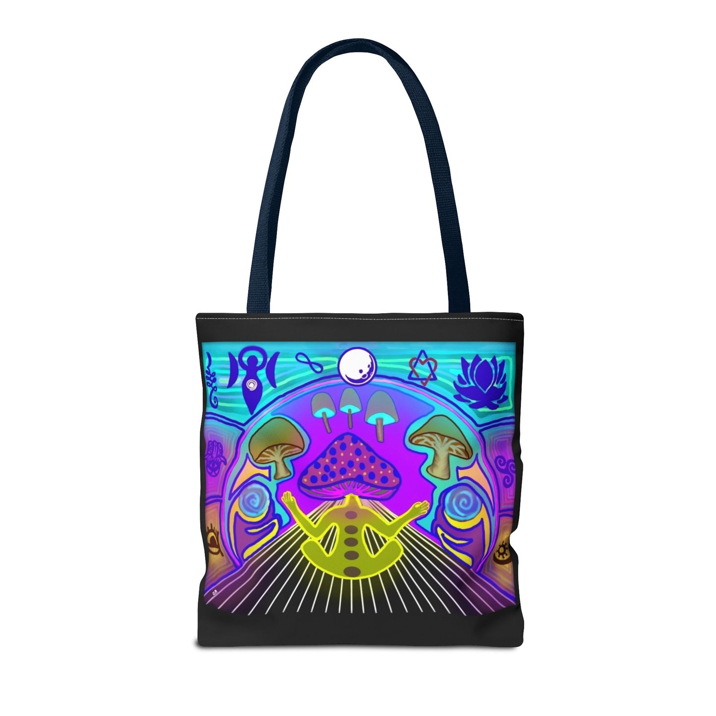 "Psychedelic Ink Trip" Tote Bag