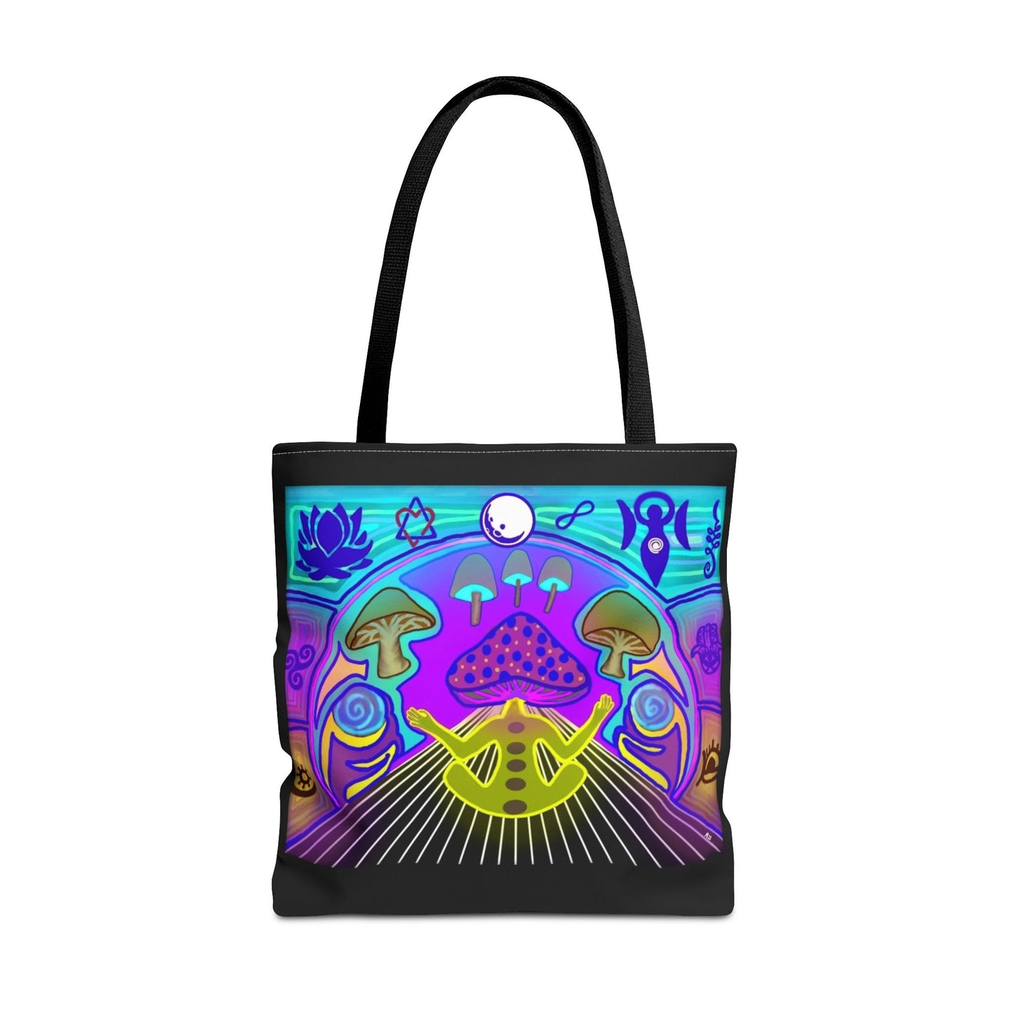 "Psychedelic Ink Trip" Tote Bag