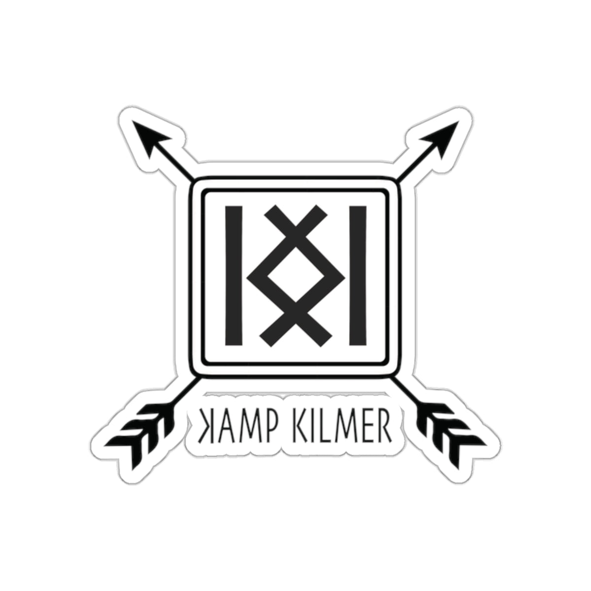"Kamp Kilmer" Kiss-Cut Stickers