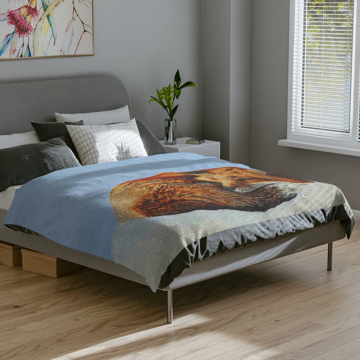 "Sweet Blessings" Velveteen Minky Blanket