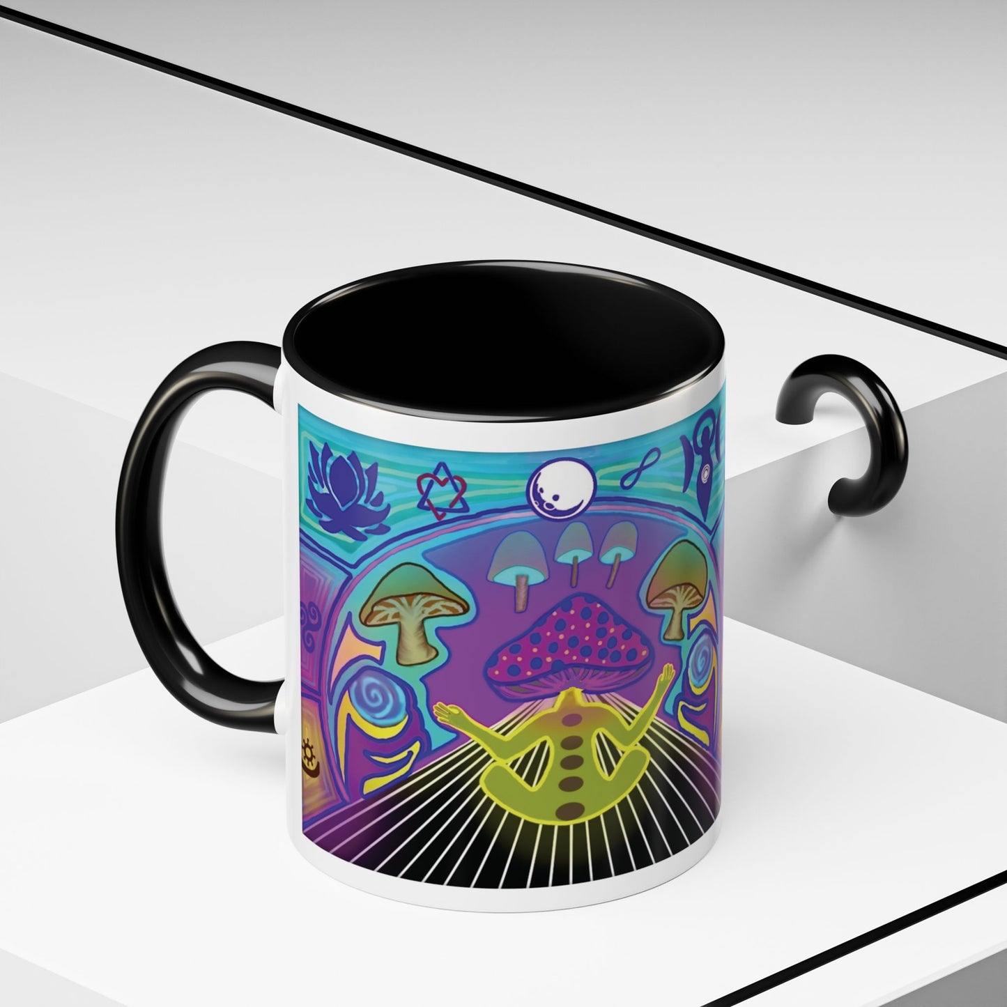 "Psychedelic Ink Trip" Coffee Mug