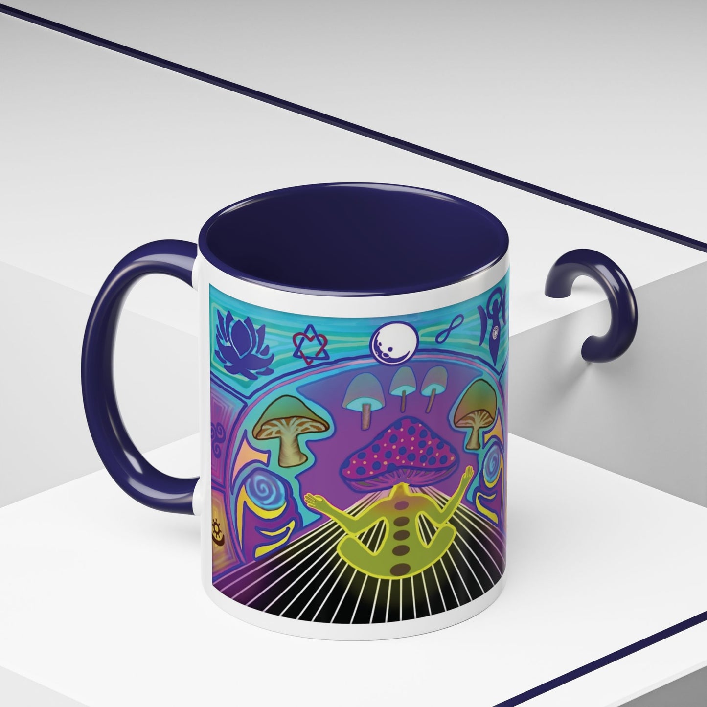 "Psychedelic Ink Trip" Coffee Mug