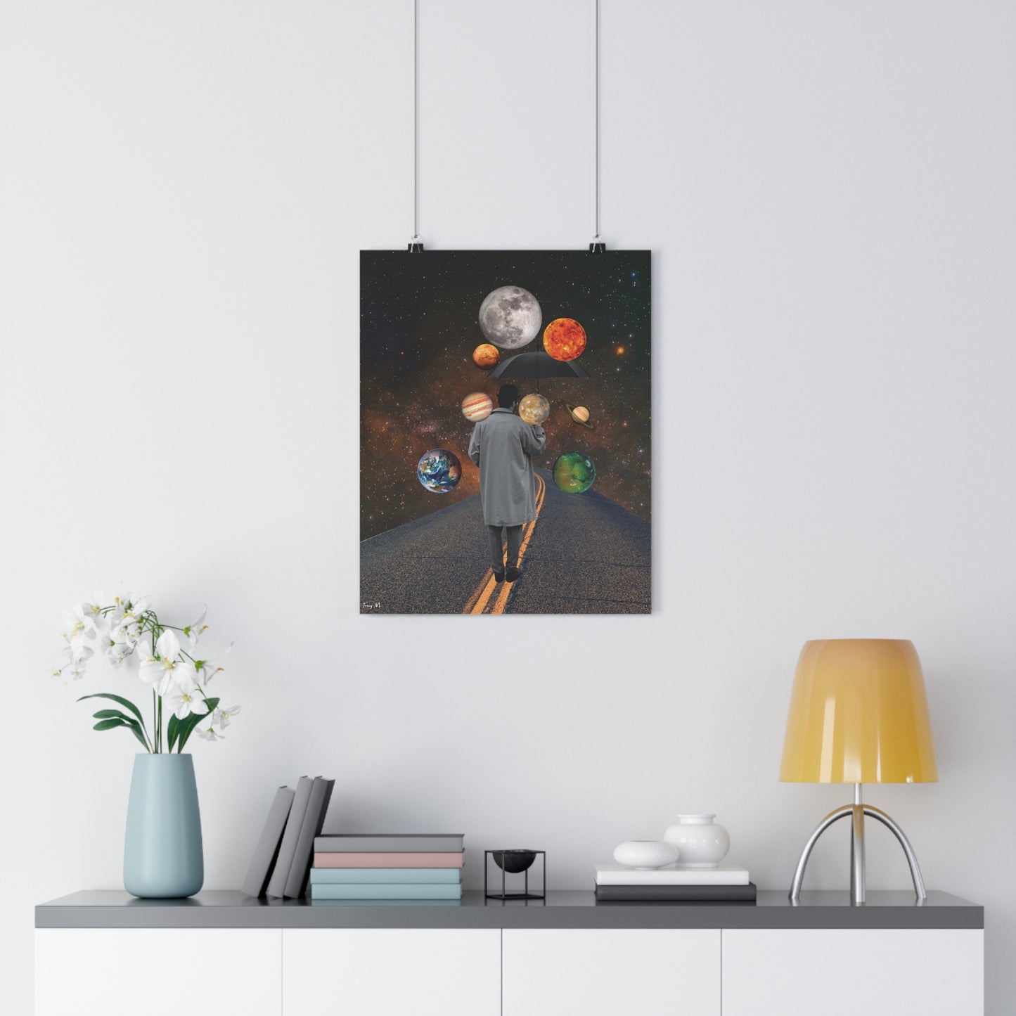 "Raining Planets" Giclée Art Print