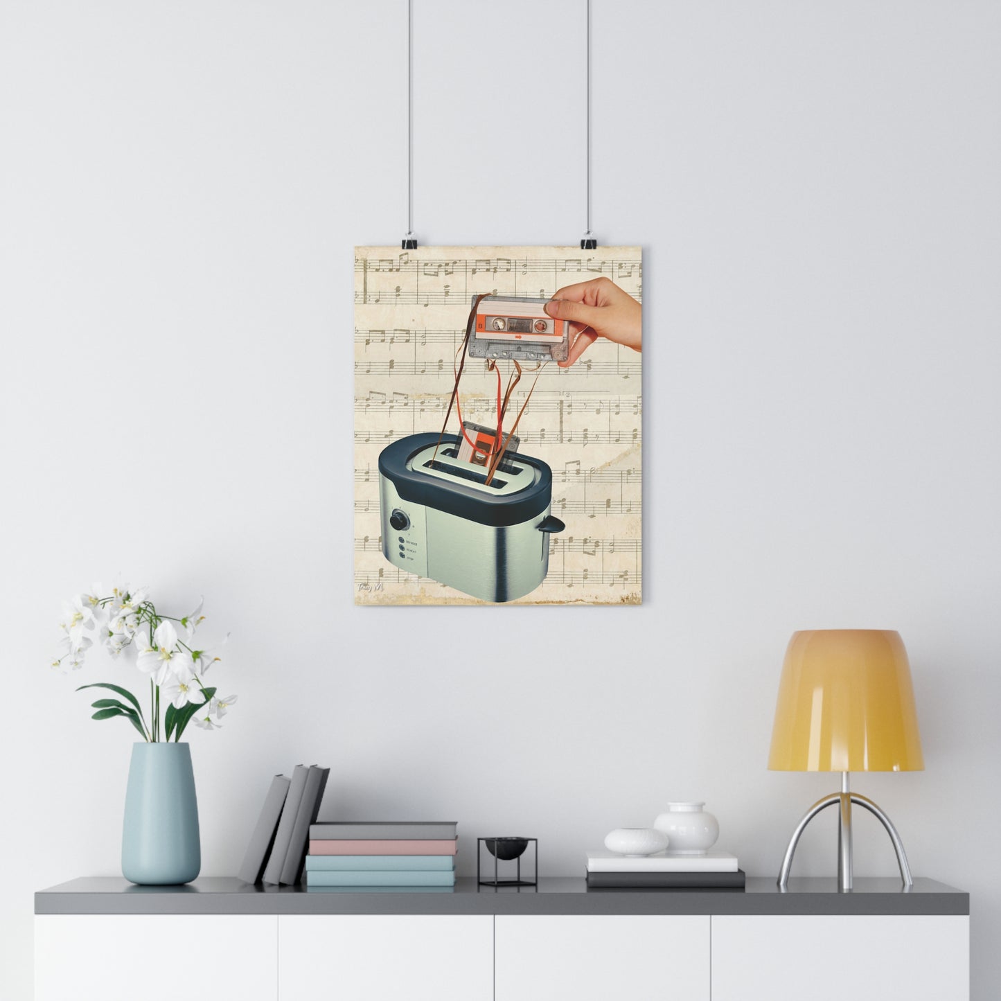 "Toasted Tape Cassettes" Giclée Art Print