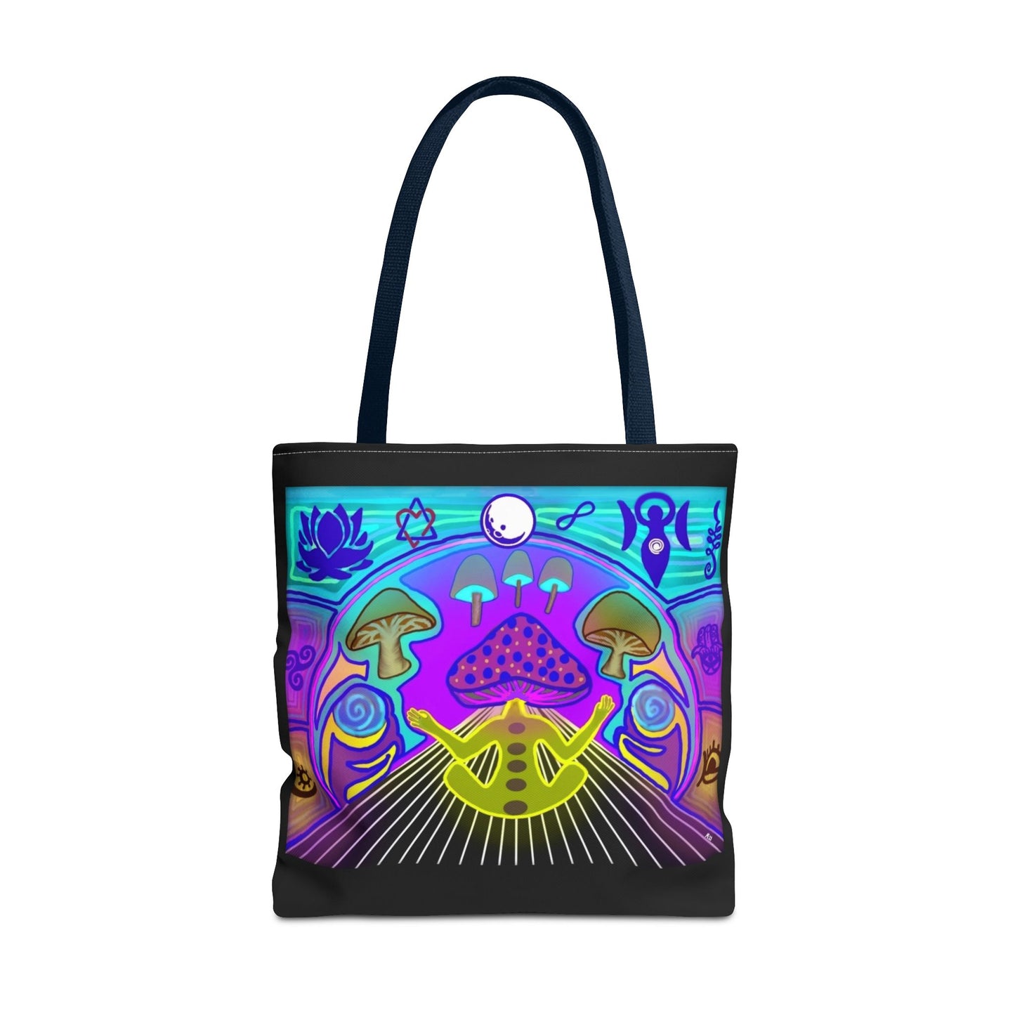 "Psychedelic Ink Trip" Tote Bag