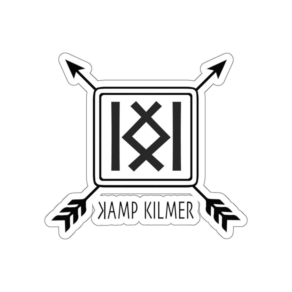 "Kamp Kilmer" Kiss-Cut Stickers