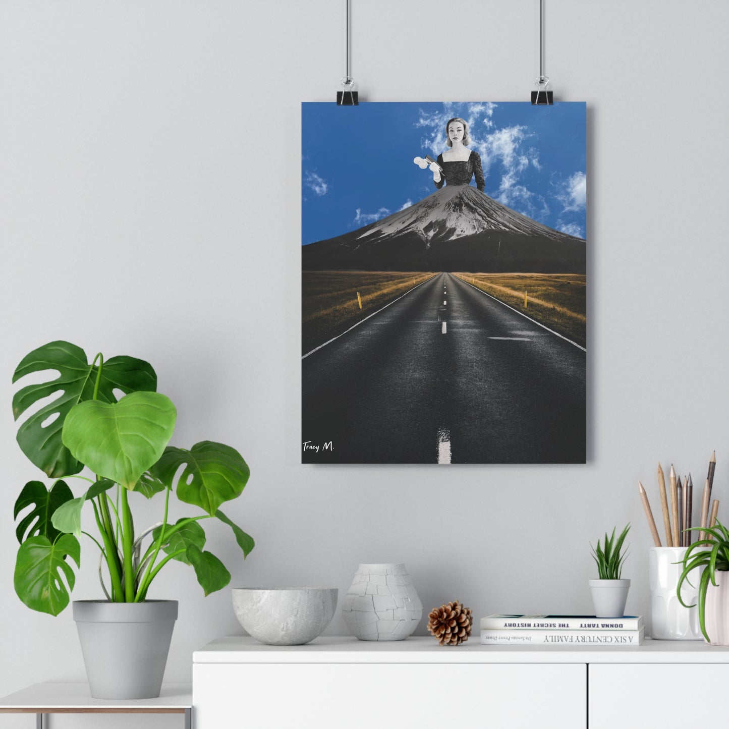 "Mountain Skirt" Giclée Art Print