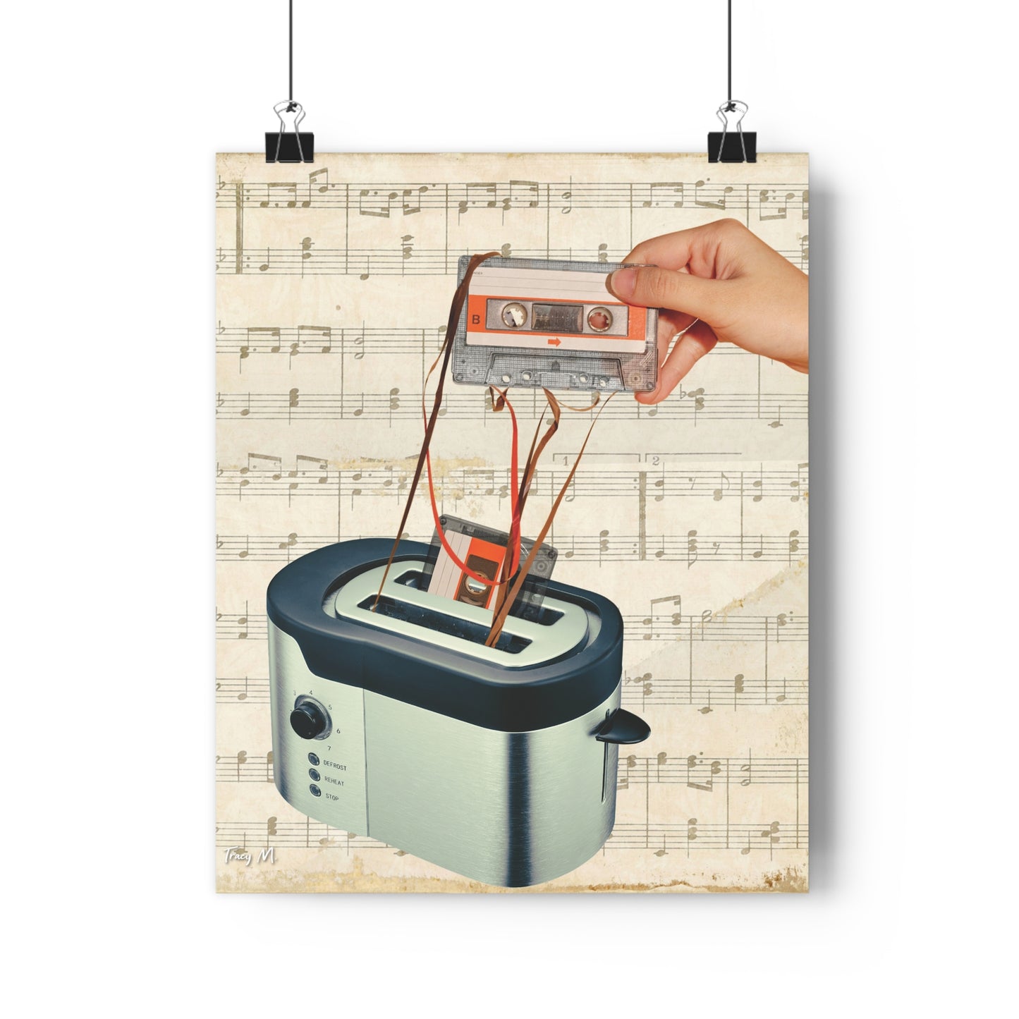 "Toasted Tape Cassettes" Giclée Art Print