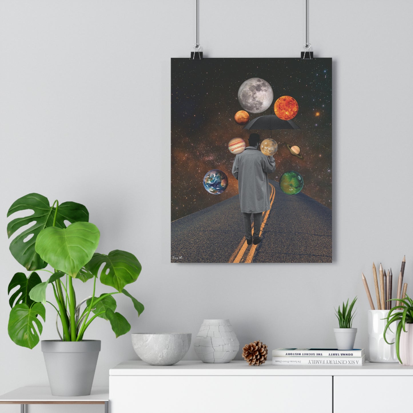 "Raining Planets" Giclée Art Print