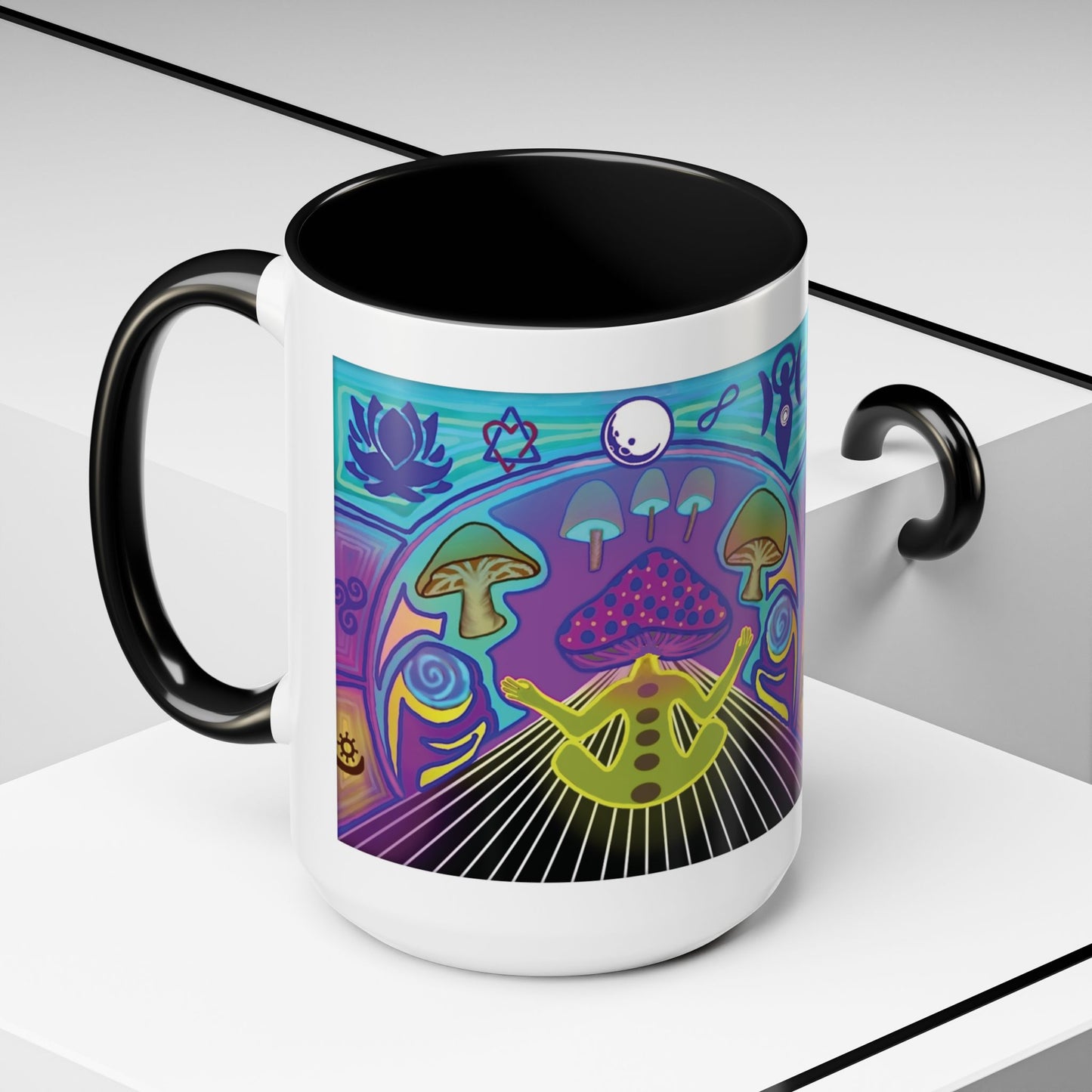 "Psychedelic Ink Trip" Coffee Mug