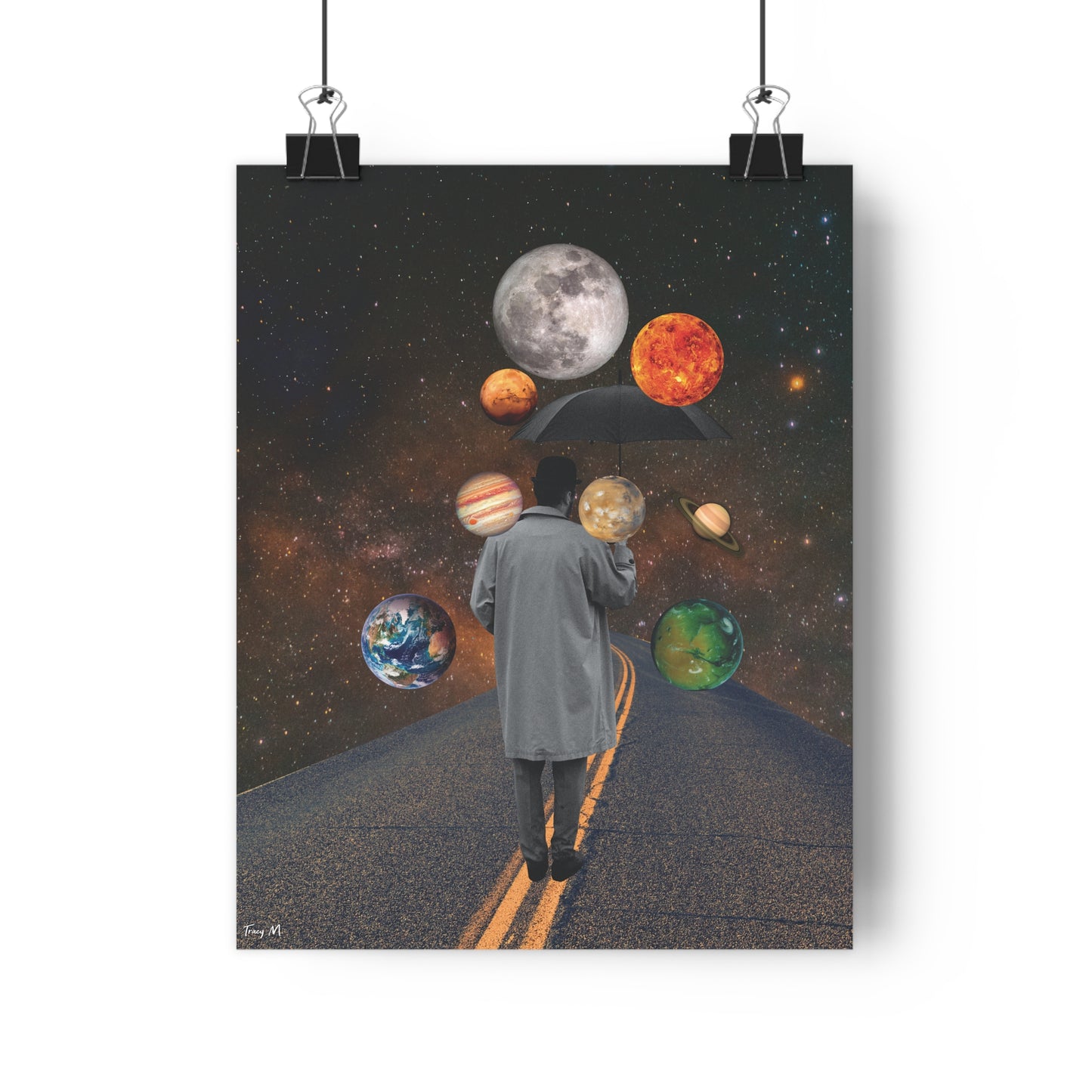 "Raining Planets" Giclée Art Print