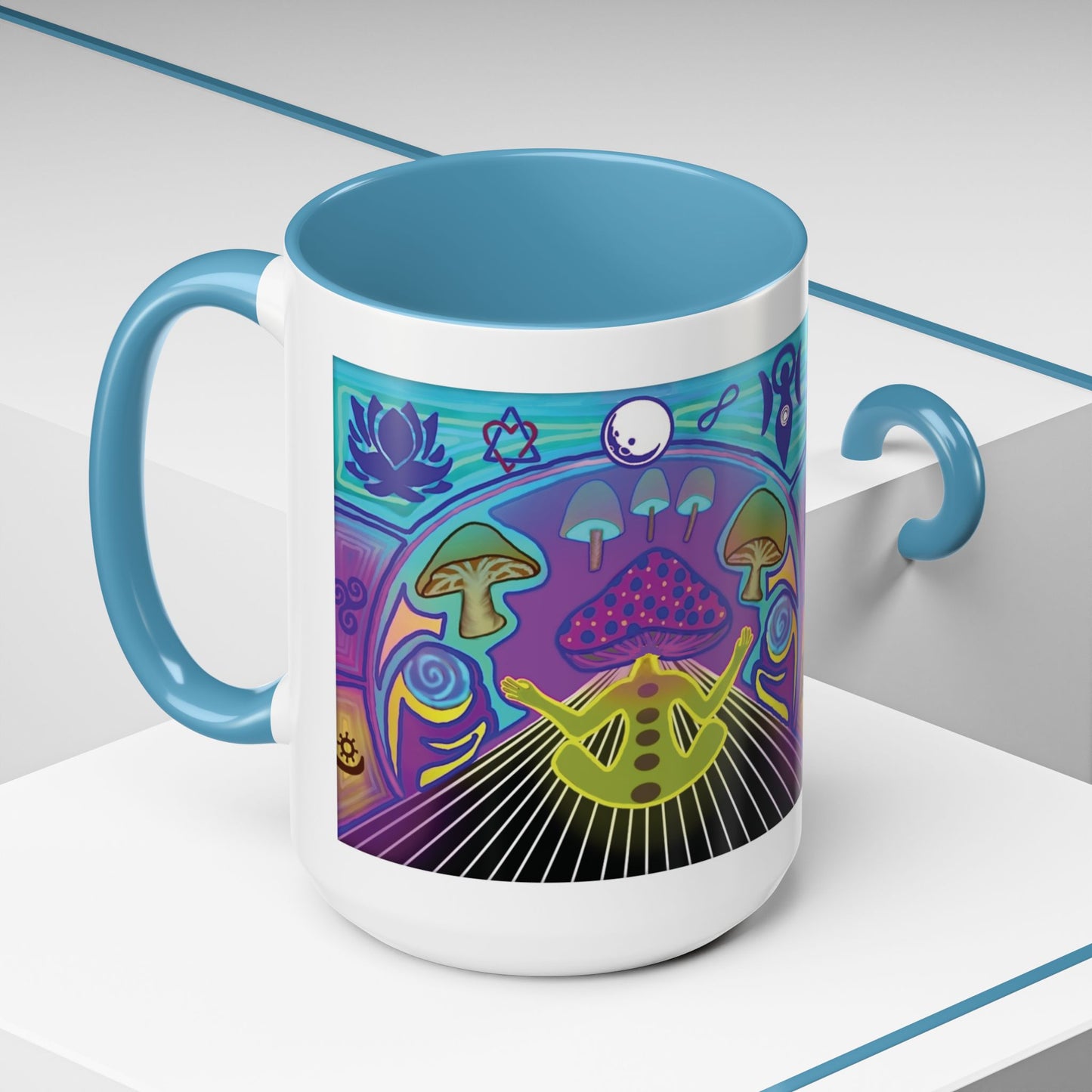 "Psychedelic Ink Trip" Coffee Mug