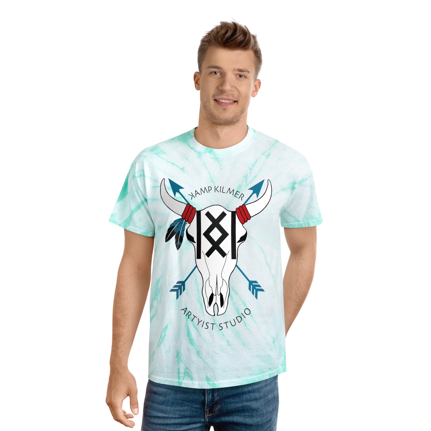 "Artyist Studio" Tie-Dye Tee, Cyclone