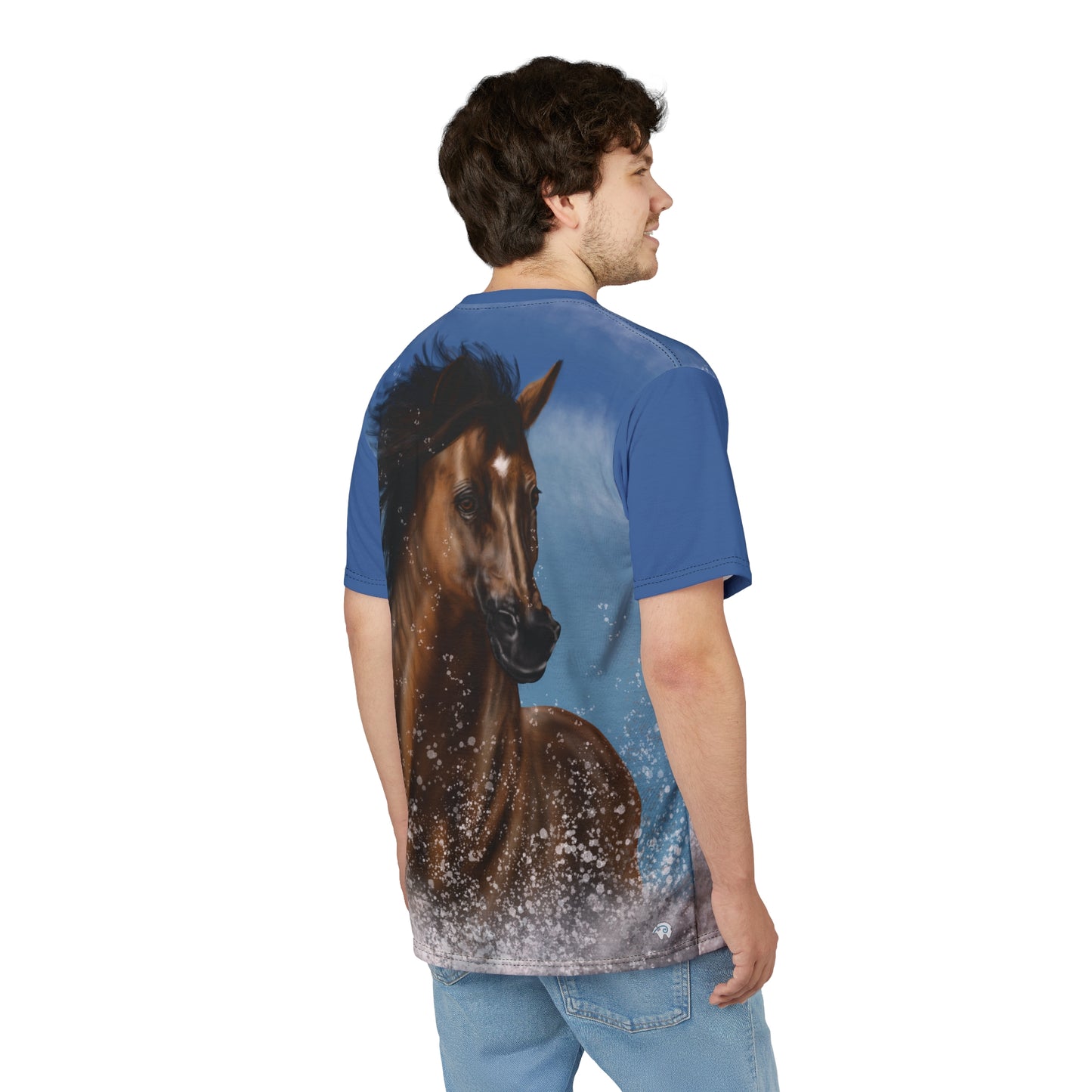 "A Splash Of Passion" Unisex Cut & Sew Tee