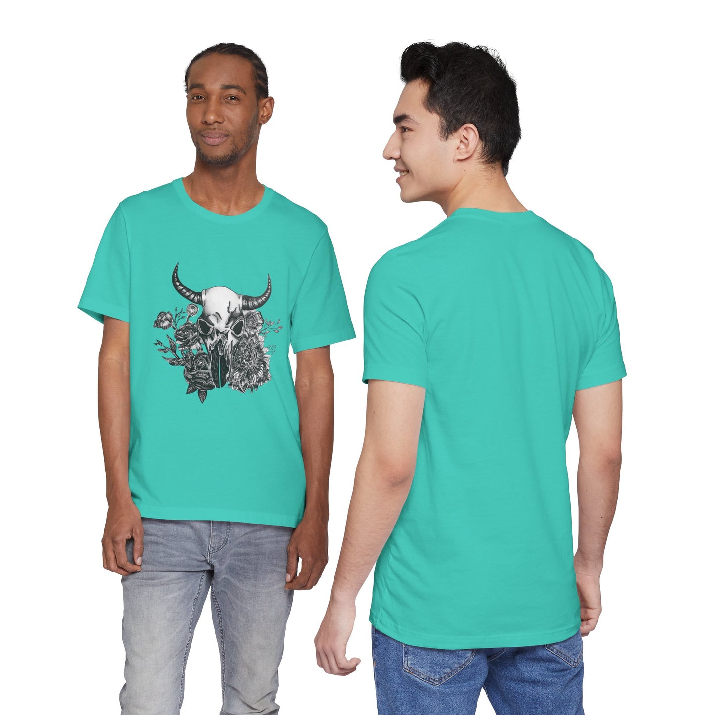 "Eternal Bloom" Unisex Jersey Short Sleeve Tee