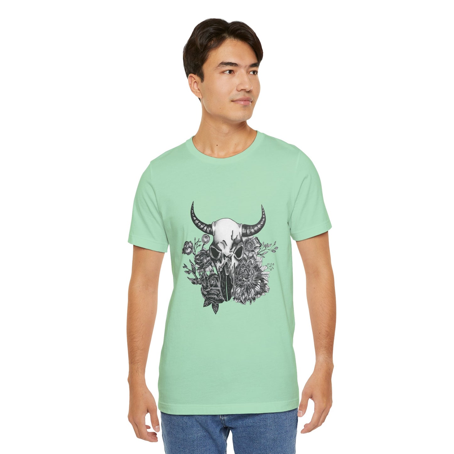 "Eternal Bloom" Unisex Jersey Short Sleeve Tee