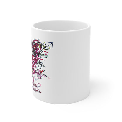 "Aggressive Courage" Ceramic Mug 11oz