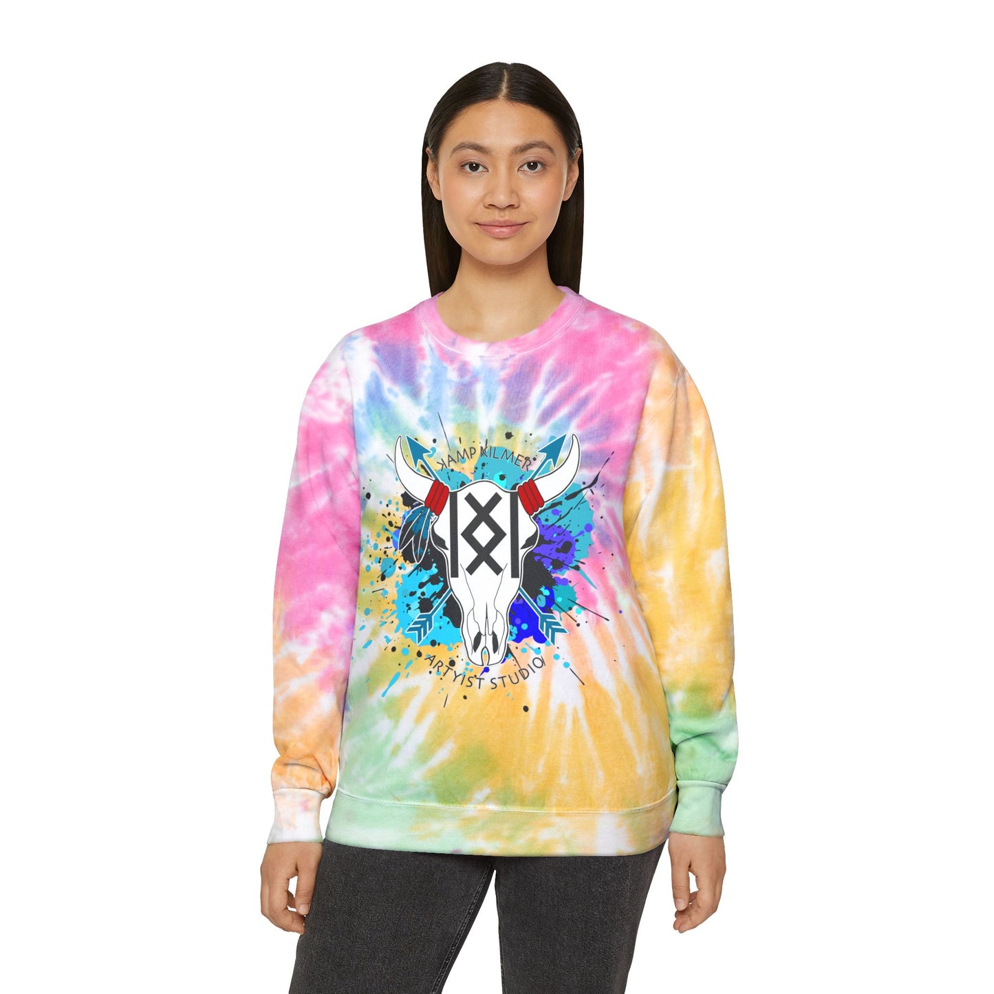 "Artyist Studio" Unisex Tie-Dye Sweatshirt