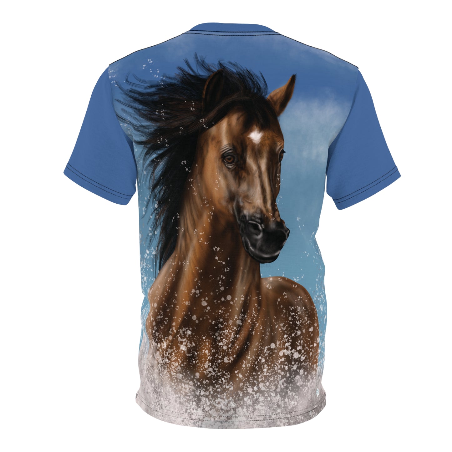 "A Splash Of Passion" Unisex Cut & Sew Tee