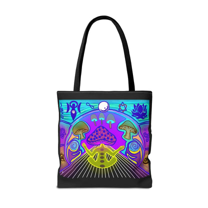 "Psychedelic Ink Trip" Tote Bag