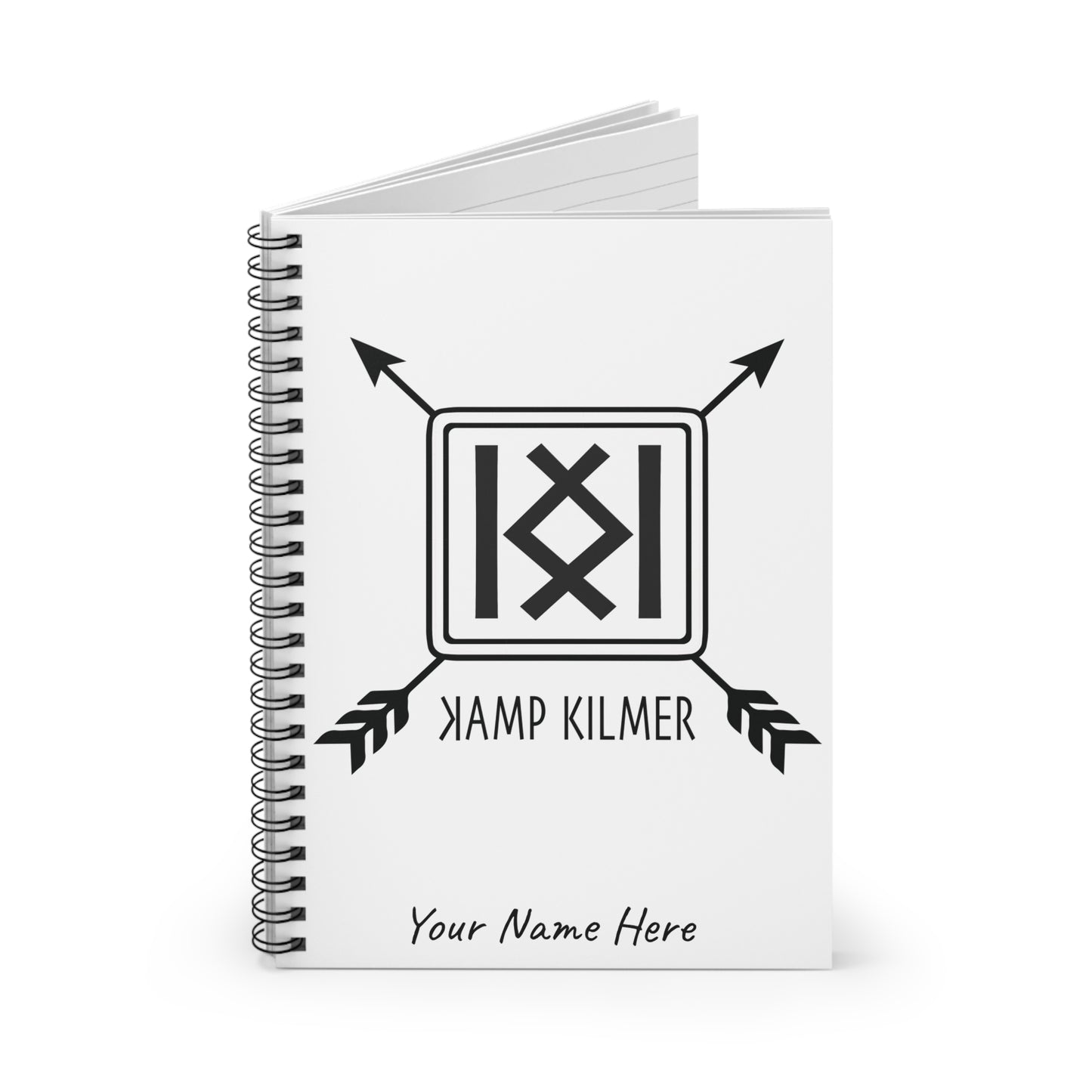 "Kamp Kilmer" Spiral Notebook - Ruled Line